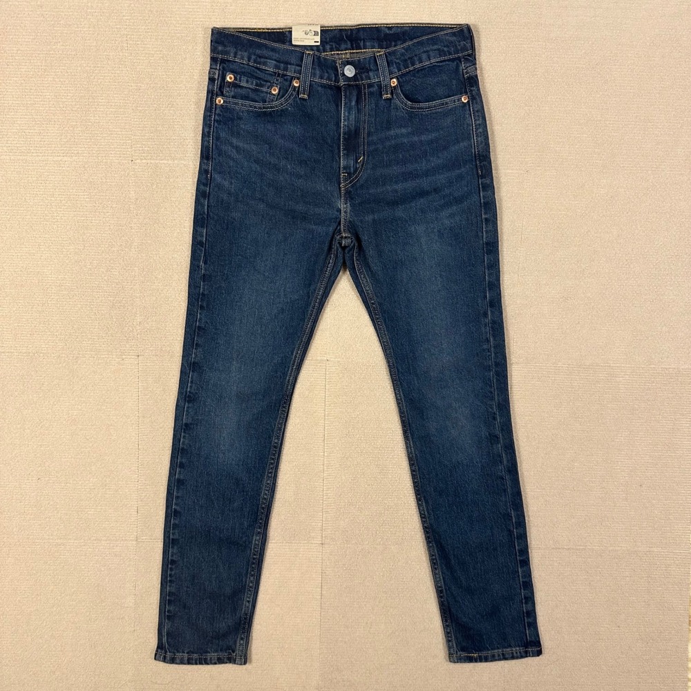 Levi's 510 Jeans NWT Mens 29x29 Skinny Dark Wash Blue Stretch Denim (Tag 29x30)